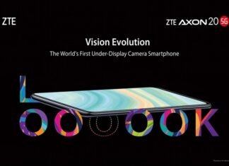 ZTE forradalmi Axon 20 5G mobil rejtett szelfi kamerával ZTE forradalmi Axon 20 5G mobil kijlező alá rejtett szelfivel