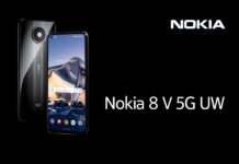 Nokia 8 V 5G UW mobiltelefon a finnek új üdvöskéje Nokia 8 V 5G UW mobiltelefon
