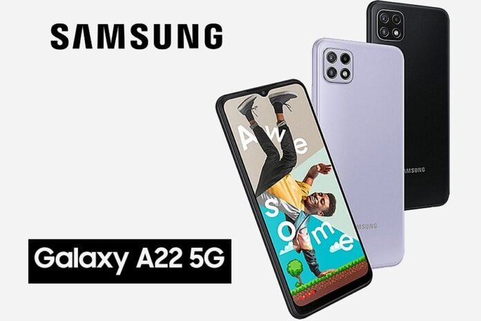 Samsung A22 5G mindig van lejjebb