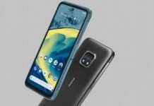 Nokia XR20 strapabíró mobiltelefon