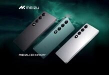 MEIZU 20 Pro & Infinity mobiltelefon MEIZU 20 Infinity