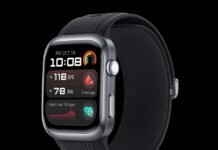 Vérnyomásmérésre képes okosóra Vérnyomásmérésre képes okosóra