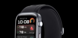 Vérnyomásmérésre képes okosóra Vérnyomásmérésre képes okosóra