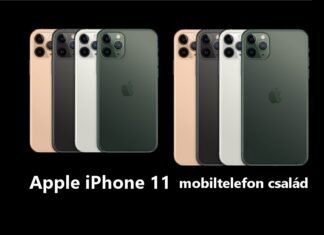 Apple iPhone 11 mobiltelefon család