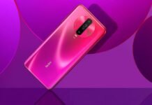 RedMI K30 120Hz képfrissítésű LCD kijelzővel