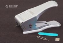 ORICO NSK-2U-SV kétkéses SIM kártya vágó ORICO NSK 2U SV kártyavágó