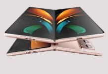 Samsung Galaxy Z Fold2 5G telefontablet Samsung Galaxy Z Fold2 5G telefontablet