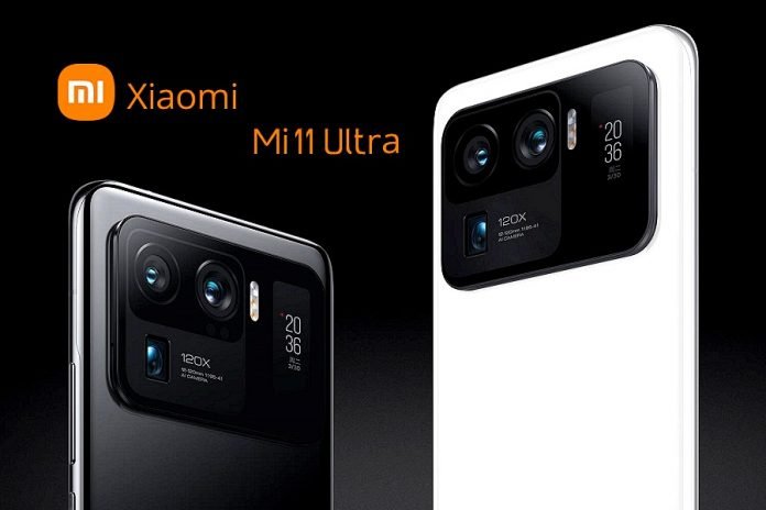 Xiaomi Mi extrém mobiltelefon a 11 Ultra