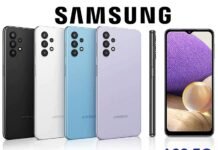 Samsung A32 5G telefon az alvégről, minőségben középen