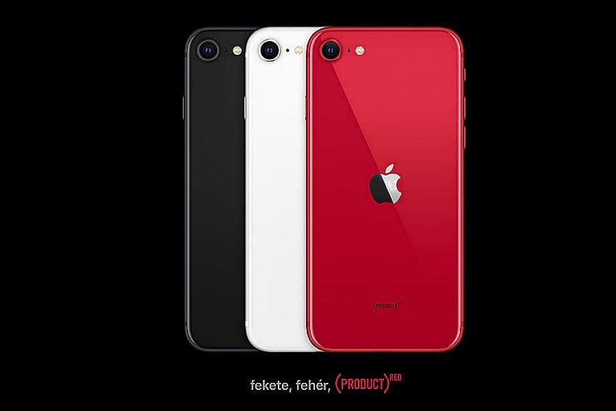 Apple iPhone SE 2020 színek