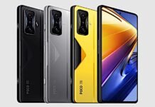 POCO F4 GT játékosoknak szánva POCO F4 GT játékosoknak szánt mobiltelefon