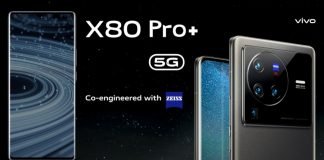 Vivo X80 Pro+ ragyogó optikával