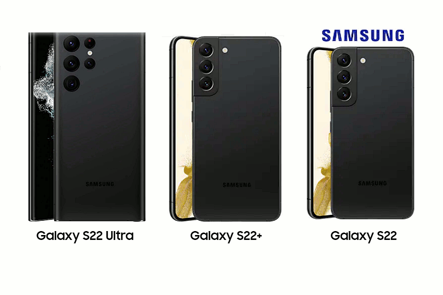 A Samsung Galaxy S22 család tagjai