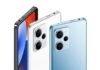 XIAOMI Redmi Note 12 Európának XIAOMI Redmi Note 12 család
