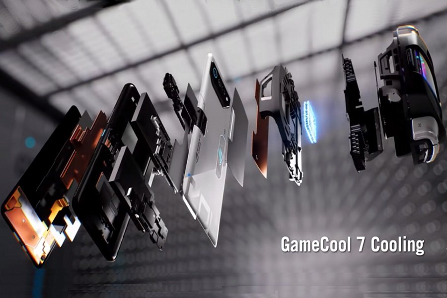 ASUS ROG Phone 7 GameCool 7 léghűtés